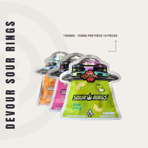 Devour 1500MG Sour Rings