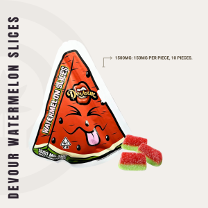 Devour 1500MG Sour Watermelon Slices