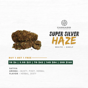 BOGO - White Super Silver Haze